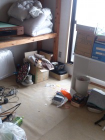家財整理前の状況