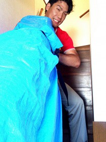 ベッドの階段移動