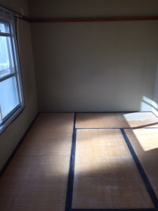 家財道具を撤去後の部屋