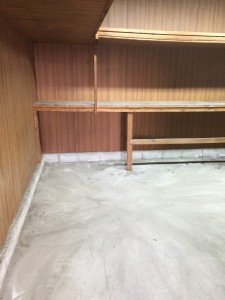 不用品が置いてあった物置スペース