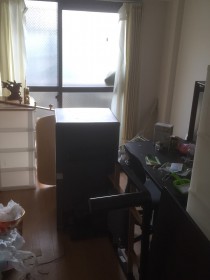 家財道具の整理前の状況