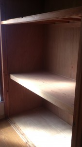 不用品を回収した後のお部屋