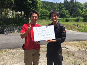 作業後にMERRY工房様と撮影