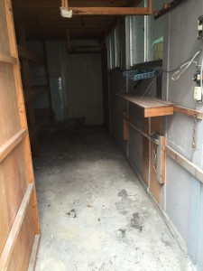 ゴミを撤去した後の状態