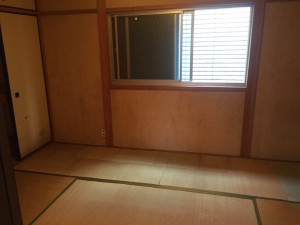 不用品回収後のお部屋