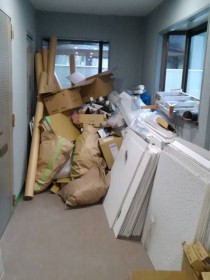 片付け前の粗大ゴミ